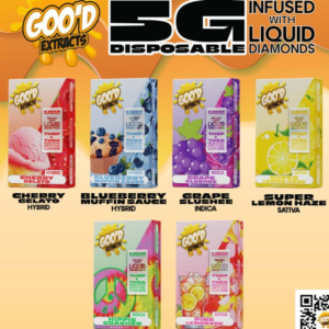 Goo’d Extracts 5g Disposable – Wholesale